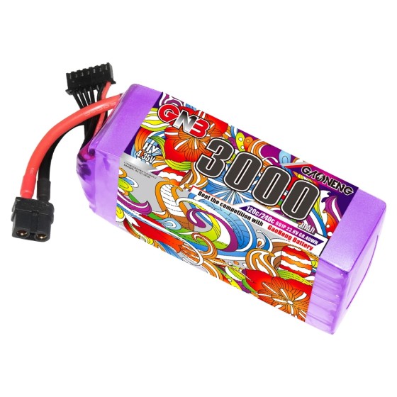 GNB GAONENG 6S 3000mAh 22.8V 120C RC LiPo Battery HV LiHV High Voltage Discharge Air Wing Dones Helicopter RC Car Boat Hobbies